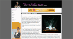 Desktop Screenshot of magicgallery.com